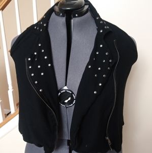 Studded vest